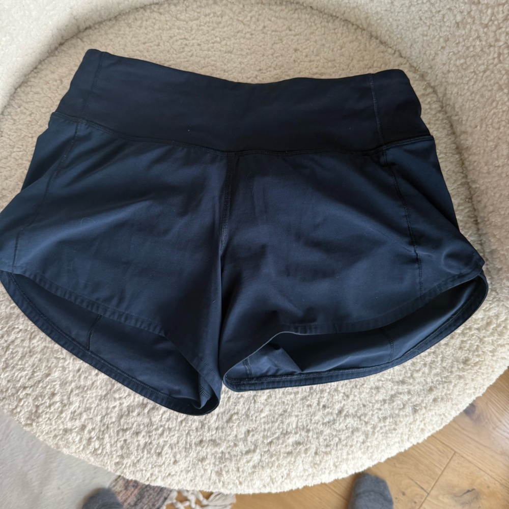 Lululemon Athletica Navy Blue Shorts